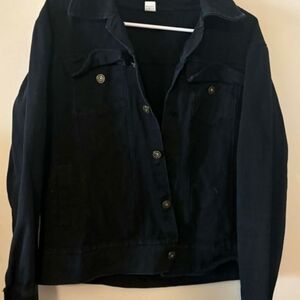 SHEIN Dark Denim Jacket
